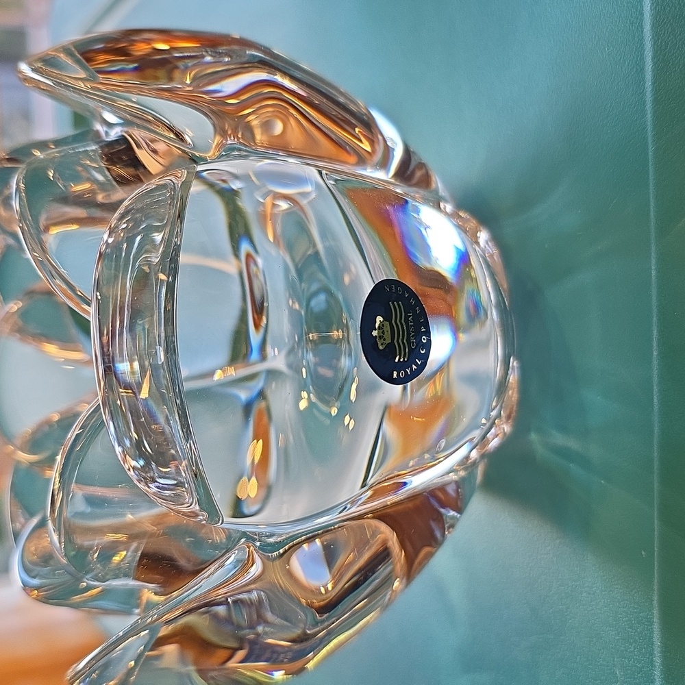 Royal Copenhagen Crystal Votive.